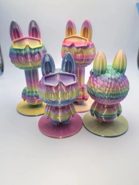 Cross-border 3D printed Easter new product fun rabbit Easter decorative item, high-end atmosphere decoration Cross-border 3D printed Easter new product fun rabbit Easter decorative item, high-end atmosphere decoration